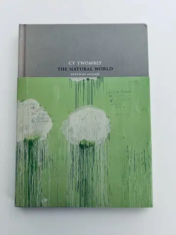 레어 Cy Twombly THE NATURAL WORLD 아트북