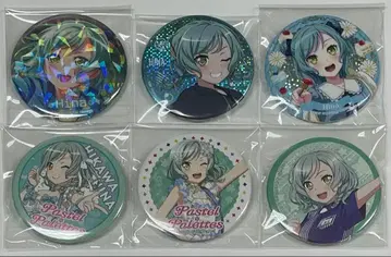 뱅드림! BanG Dream! 캔뱃지 히카와 히나 6개 세트