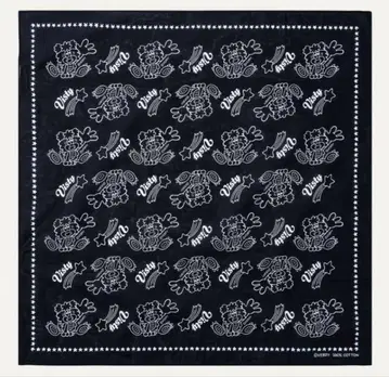 Verdy Visty Bandana -Black/White
