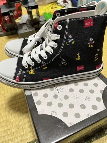 Disney 하이컷 스니커즈 미키 도날드