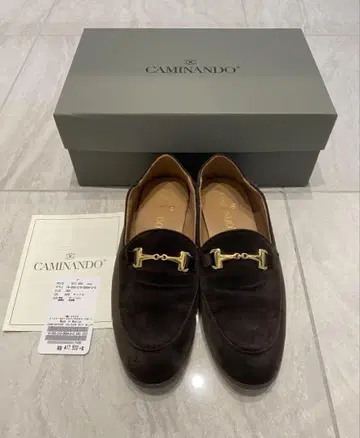 CAMINANDO 다크 브라운 로퍼 사이즈 35