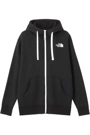 THE NORTH FACE 지퍼 후드티 블랙
