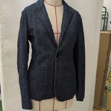 3546 다크 데님 블레이저 2버튼