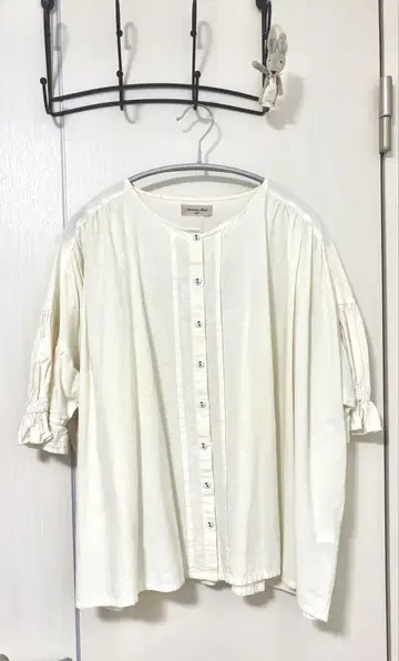 SamansaMos2 화이트 블라우스 3종 세트