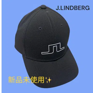 J.LINDBERG 블랙 캡 미사용 새상품