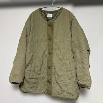 LOWRYS FARM 퀼팅 자켓 올리브