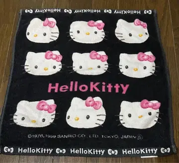 레어 Sanrio Hello kitty 핸드 타월 헬로키티 카오카오