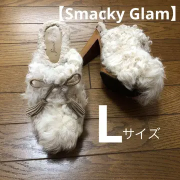 퍼 샌들 / L 사이즈 / 오샤레 / SmackGlam / 태슬 리본
