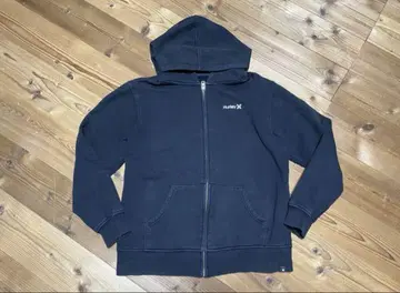 Hurley 네이비 집업 후드티