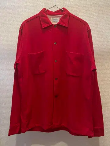 새상품급 60s BRENT 울 셔츠