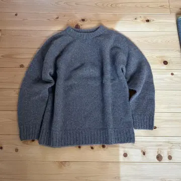 walenode 그레이 스웨터