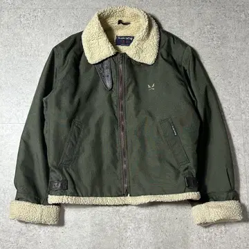 레어 90s Schott BADBOY B-3 보아 립스탑 자수