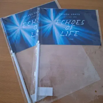 유즈루 하뉴 ECHOES OF LIFE 플래그 2개 세트