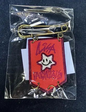 LiSA PATCH WALK 뱃지 오사카 회장 한정판