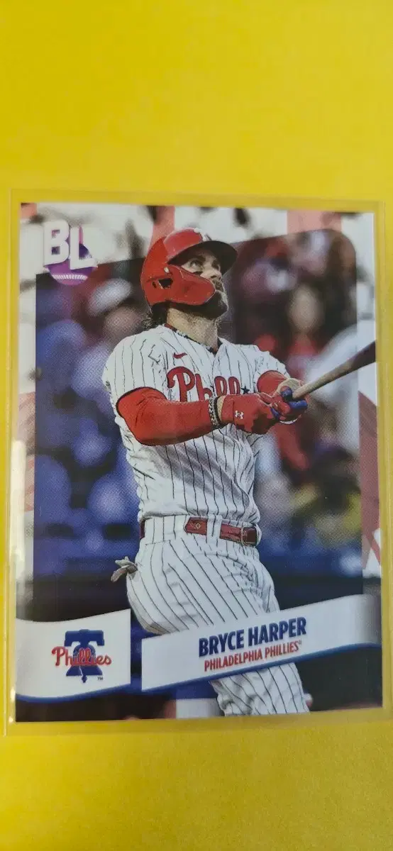MLB 2024 필리스 브라이스 하퍼 카드입니다.