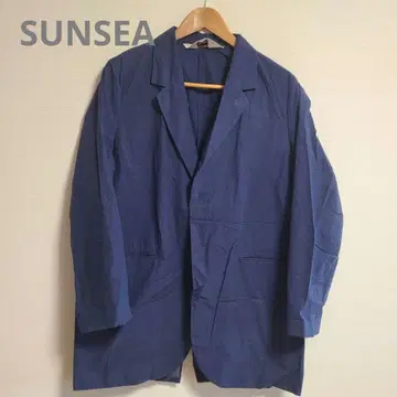 SUNSEA 선시 사운드 코튼 테일러드 자켓 마그넷 버튼