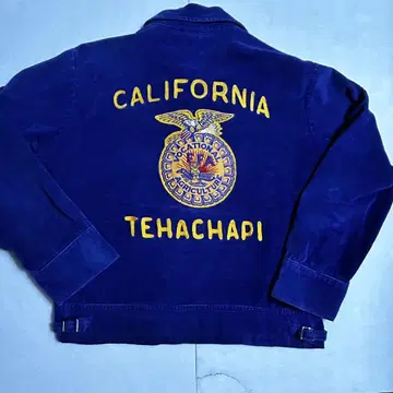 70s FFA 자켓 사이즈 42 네이비