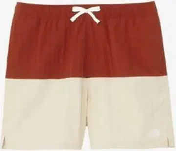 THE NORTH FACE 숏팬츠 M 빨간색 베이지