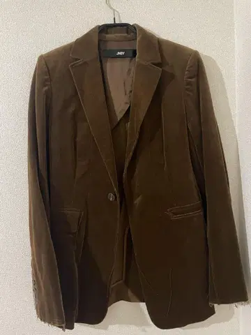 JNBY 브라운 코듀로이 블레이저 M 사이즈