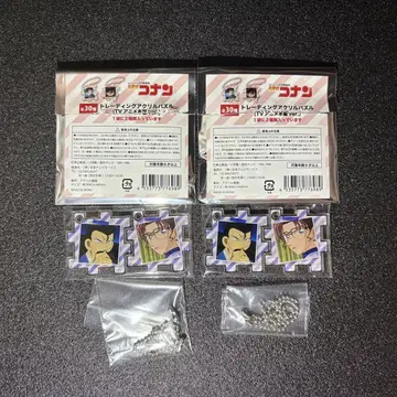 명탐정 코난 코난랜드 트레이딩 아크릴 퍼즐 모리 코고로 키사키 에리