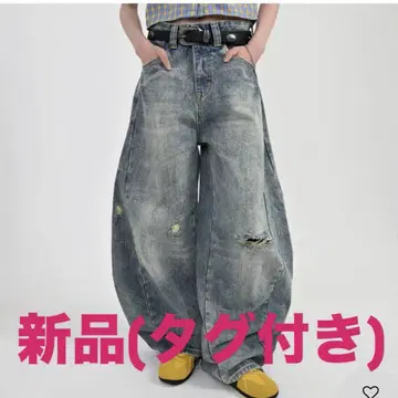 [새상품급] 지저인 데님 팬츠 블루
