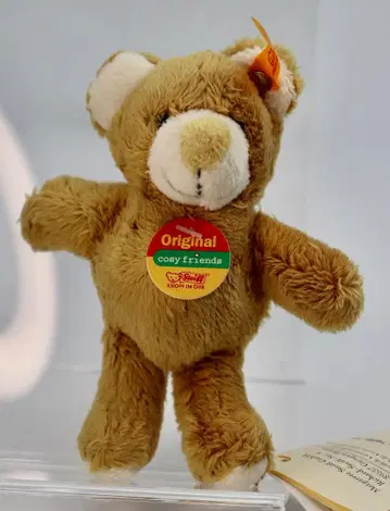 Steiff 코지 프렌즈 봉제 인형 베이지 약 10cm 키링