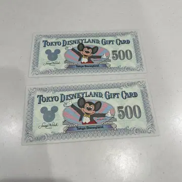 도쿄 디즈니랜드 기프트 카드