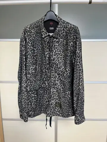 PROPA9ANDA 레오파드 무늬 셔츠 사이즈 50