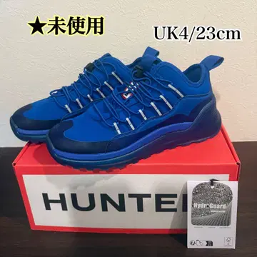 HUNTER 트래블 미드 트레이닝복/크루즈 블루/스니커즈 23cm