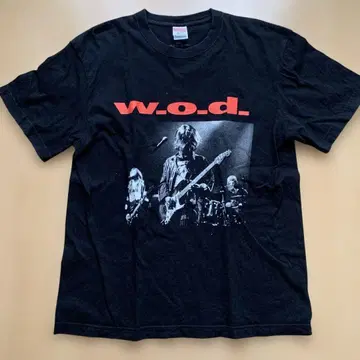 w.o.d. 밴딩T셔츠 블랙