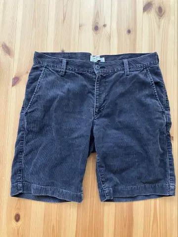 레미 릴리프 코듀로이 숏팬츠