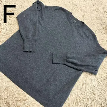 Spick & Span 그레이 니트 긴팔 스웨터 F 프리 사이즈