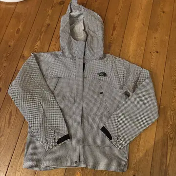 THE NORTH FACE 체크 무늬 마운틴 파카 S 사이즈