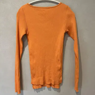 [ 새상품급 ] AURALEE 론 헤르만 깁슨 보트넥 오렌지