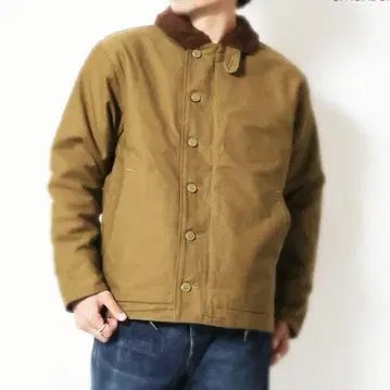 택 포함 새상품 휴스턴 N-1 덱 자켓 L 사이즈