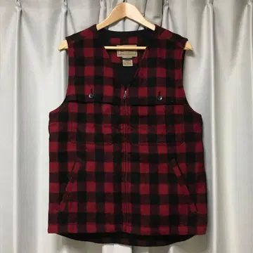 L.L. Bean 메인 가이드 지퍼 프론트 울 베스트