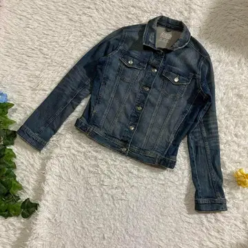 ZARA BASIC 자라 Z1975 데님 자켓 빈티지 가공 S