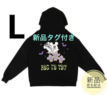 디즈니 할로윈 2024 유령 후드티 트레이닝복 L
