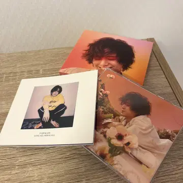 후지이 카제 LOVE ALL SERVE ALL 앨범 초회반 2CD