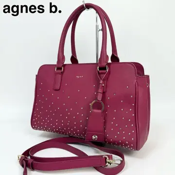 23J36 agnes b 애니스베 핸드백 2way 숄더