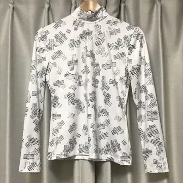 rokh 하이넥 로고 티셔츠