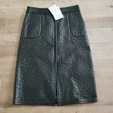 블랙 타이트 스커트 M