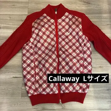 Callaway 체크 무늬 자켓
