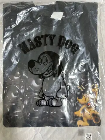 Nasty Dog 티셔츠 블랙 한정판 티셔츠