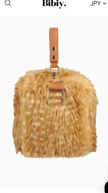 bibiy.B. FUR BOX BAG