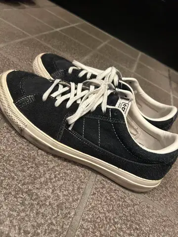 CONVERSE SKATEBOARDING 스웨이드 스니커즈 블랙