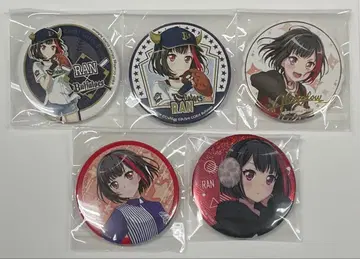 뱅드림! BanG Dream! 미타케 란 캔뱃지 5개 세트