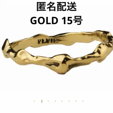 [ PLUIE ] 플뤼 드롭스 링 GOLD 15호