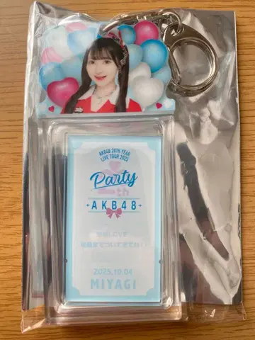 AKB48 야마자키 소라 2025 투어 PARTY가 시작될 거야 센다이