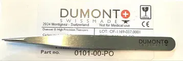 DUMONT 고정밀 카본 핀셋 0101-00-PO